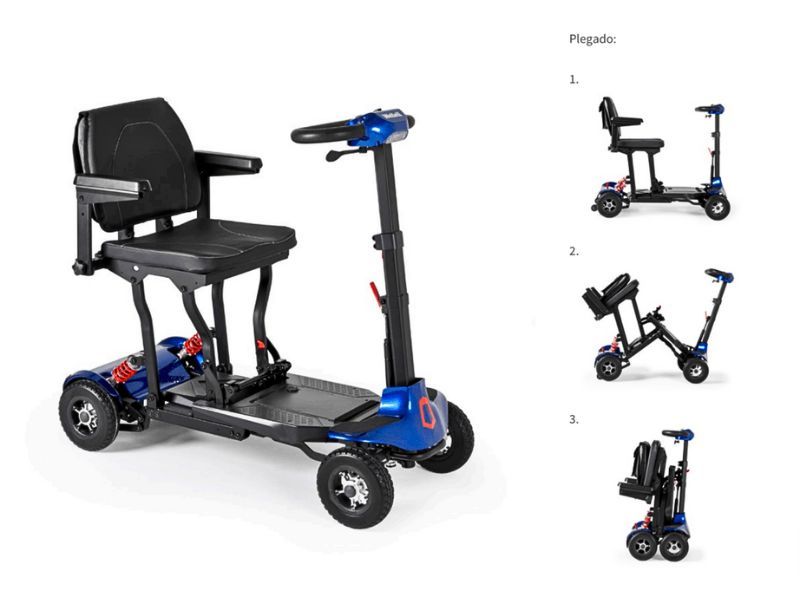 facil plegado scooter electrica i-transformer lite
